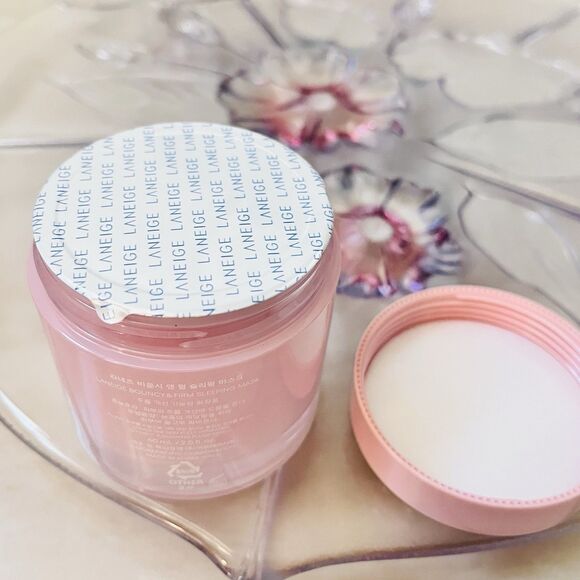 LANEIGE Laneige Bouncy + Firm Sleeping Mask Visibly Plump & Firm 2oz/60mL Sealed - Picture 3 of 9